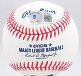 Rickey Henderson Autographed Rawlings OML Baseball - Beckett W Hologram  *Blue