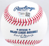 Cal Ripken Jr Autographed Rawlings OML Baseball - Fanatics *Blue