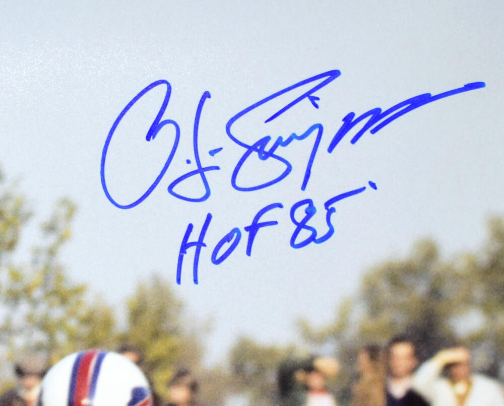 O.J. Simpson Autographed/Signed 16x20 Photo Buffalo Bills hotsell HOF OJ USC