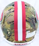 Joe Montana Signed San Francisco 49ers F/S Camo Speed Authentic Helmet-Fanatics