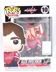 Alexander Ovechkin Signed Washington Capitals Funko Pop Figurine #10- Fanatics