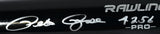 Pete Rose Autographed Black Rawlings Pro Baseball Bat w/4256 - Beckett W Holo