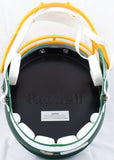 Christian Watson Autographed Packers F/S Amp Speed Helmet-Beckett W Hologram