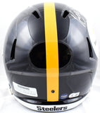 Kordell Stewart Autographed Steelers F/S Speed Helmet - Beckett W Hologram