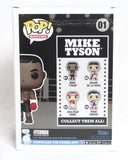 Mike Tyson Autographed Funko Pop #01 - Beckett W Hologram *Yellow