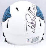 Tony Boselli Autographed  Jaguars Lunar Speed Mini Helmet w/HOF-Beckett W Holo