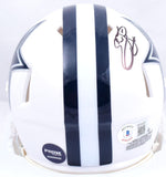 Emmitt Smith Autographed Dallas Cowboys ALT 22 Speed Mini Helmet-Beckett W Holo