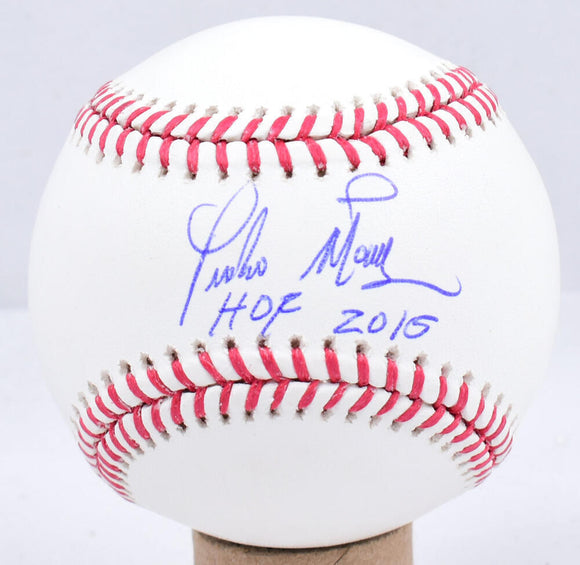 Pedro Martinez Autographed Rawlings OML Baseball w/HOF - Beckett W Hologram