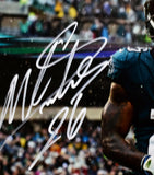 Miles Sanders Autographed Philadelphia Eagles 8x10 Close Up Photo-Beckett W Holo