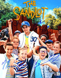 The Sandlot Autographed 11x14 Movie Photo w/7 Actors -Beckett W Hologram *Blue