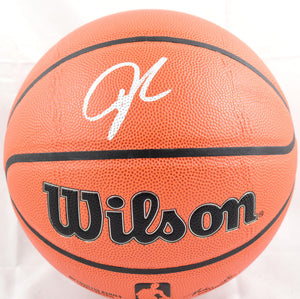 Giannis Antetokounmpo Autographed NBA Official Wilson Basketball -Beckett W Holo