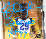 Eric Dickerson Signed Rams Funko Vinyl Gold Legends w/HOF, 2105 yds - Beckett W