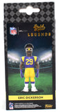 Eric Dickerson Signed Rams Funko Vinyl Gold Legends w/HOF, 2105 yds - Beckett W