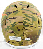 Earl Campbell Signed Texas Longhorns F/S Camo Speed Helmet w/HT 77-BeckettW Holo