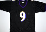 Justin Tucker Autographed Black Pro Style Jersey - Beckett W Hologram *Black