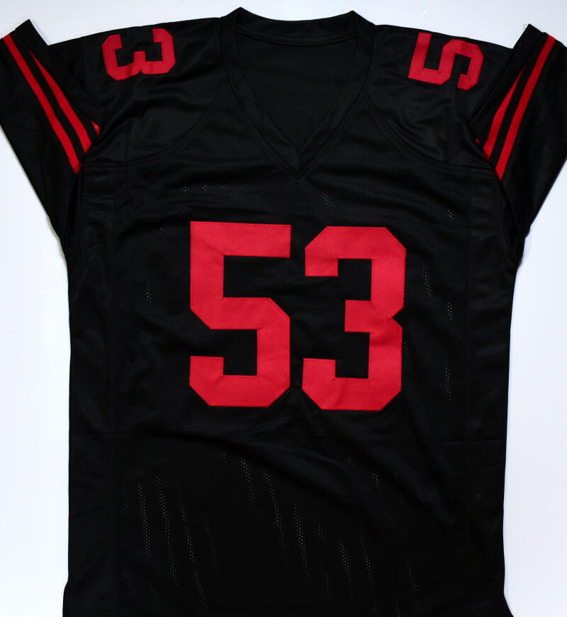 49ers bowman black jersey best sale