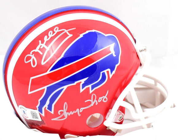 authentic bill kelly university of tennessee football helmet Jim Kelly Buffalo Bills Autographed Riddell Mini Helmet