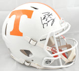 Peyton Manning Autographed Tennessee Vols F/S Speed Authentic Helmet - Fanatics
