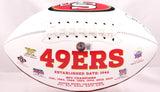 Joe Montana Autographed San Francisco 49ers Logo Football - Beckett Hologram