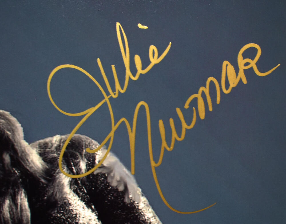Julie Newmar 直筆サイン入りフォト Beckett鑑定済 Julie Newmar Autographed 11x14 Catwoman Lean Photo -Beckett W