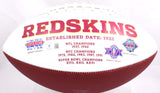 Joe Theismann Signed Washington Logo Football w/83 MVP-Beckett W Holo *Stacked