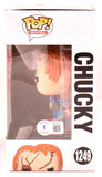 Ed Gale Autographed Chucky Funko Pop Figurine 1249- Beckett W Hologram *Red