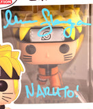 Maile Flanagan Autographed Naruto Funko Pop Figurine 727-Beckett W Hologram