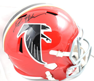 Deion Sanders Autographed Atlanta Falcons 66-69 F/S Speed Helmet-Beckett W Holo