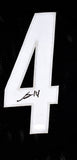 George Pickens Autographed Black Pro Style Jersey - JSA *Black