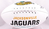 Mark Brunell Autographed Jacksonville Jaguars Logo Football - Prova *Black