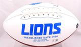 Jameson Williams Autographed Detroit Lions Logo Football-Beckett W Hologram