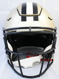 Derek Carr Autographed New Orleans Saints F/S Speedflex Helmet - Beckett W Holo