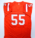 Derrick Brooks Autographed Orange Pro Style Jersey w/ HOF-Beckett W Hologram