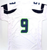 Kenneth Walker III Autographed White Pro Style Jersey-Beckett W Hologram *Silver