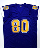 Kellen Winslow Autographed Dark Blue Pro Style Jersey w/ HOF - Beckett W Holo