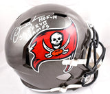 Derrick Brooks Signed Buccaneers F/S Speed Helmet w/HOF SB Champs-Beckett W Holo