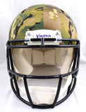 Justin Jefferson Signed Vikings F/S Camo Speed Authentic Helmet- Beckett W Holo