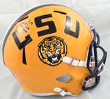 Justin Jefferson Autographed LSU Tigers F/S Speed Helmet - Beckett W Hologram