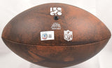 Tony Dorsett Autographed Cowboys Distressed Logo Football w/HOF- Beckett W Holo