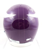 Warren Moon Autographed Minnesota Vikings F/S Helmet w/HOF - Beckett W Hologram