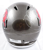 Ronde Barber Signed Buccaneers F/S Speed Helmet w/HOF SB Champ - Beckett W Holo