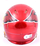 JJ Watt Autographed Arizona Cardinals Flash Speed Mini Helmet- Beckett W Holo