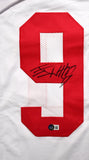 JJ Watt Autographed White College Style Jersey-Beckett W Hologram *Black