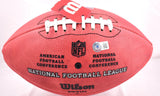 Derek TJ JJ Watt Autographed NFL Duke Authentic Football- Beckett W Hologram