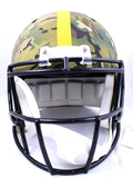 TJ Watt Autographed Pittsburgh Steelers F/S Camo Speed Helmet-Beckett W Hologram