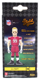 JJ Watt Autographed Arizona Cardinals Funko 5" Vinyl Gold  - Beckett W Hologram