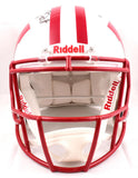 Derek TJ JJ Watt Signed Wisconsin F/S Speed Authentic Helmet-Beckett W Hologram