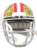 Deebo Samuel Autographed San Francisco 49ers F/S Camo Speed Helmet- JSA *White