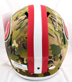 Deebo Samuel Autographed San Francisco 49ers F/S Camo Speed Helmet- JSA *White