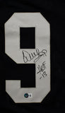 Warren Sapp Autographed Black Pro Style Jersey w/HOF - Beckett W Hologram *Black